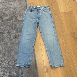 Agolde 90s pinch Light Blue Denim Jeans